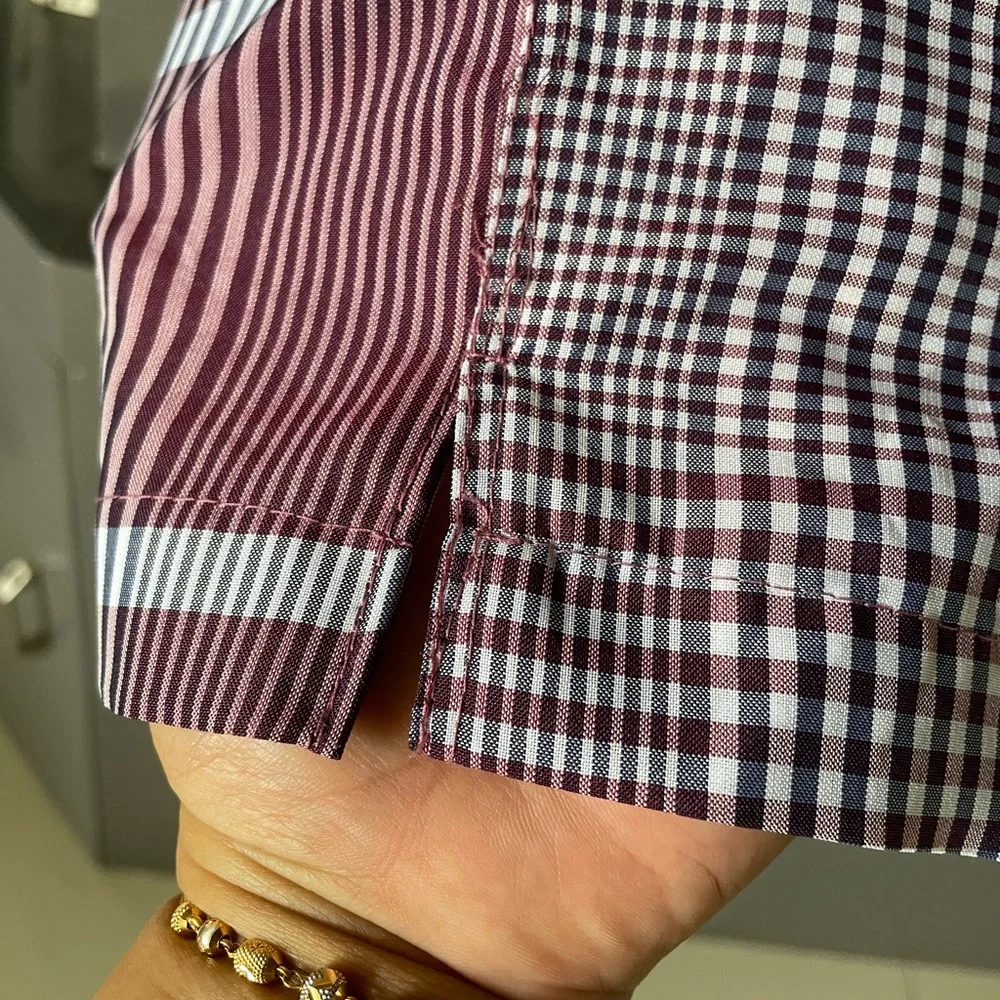 DAKS mens half sleeves shirt. Size 46 XXL. New - Picture 5 of 6